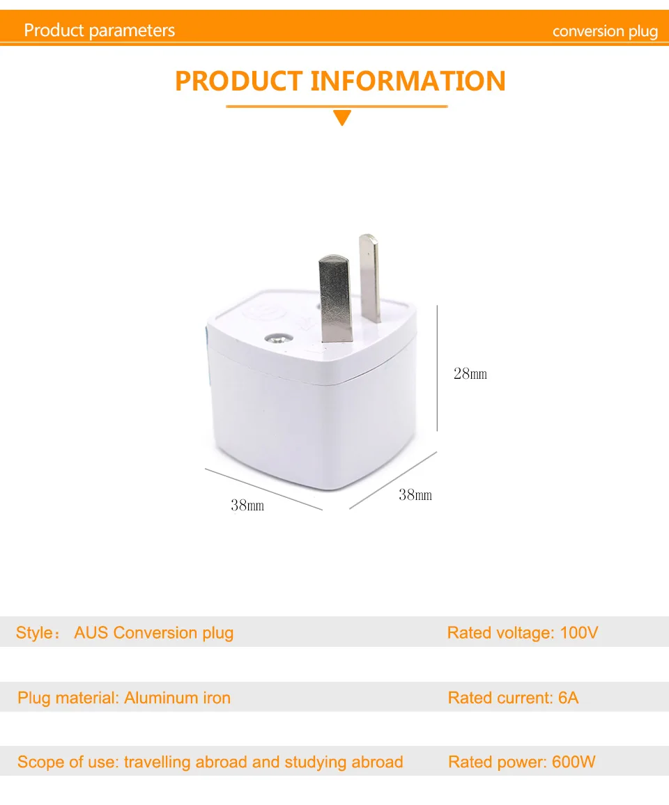 Multifunction AUS Travel Conversion Socket To The Australia New Zealand Transform Plugs Adapter travel Abroad Gadgets (4)