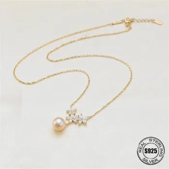 

Necklace Pendant Findings S925 Sterling Silver Necklace Chain Settings Jewelry Parts Fittings Jewelry Making Charm Accessories