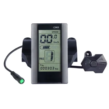 

Bafang C965 LCD Display Speed Indicator Electric Bicycle Conversion Mid Motor Hub Motor BBS01B BBS02B 36V 48V 750W E-bike Kits
