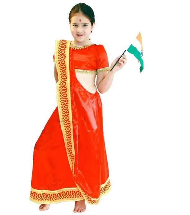 Pretty India Gril Clothes Home Evening Party Stage Performance Costumes