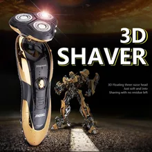 2016 Mina NewHot 3D Floating 360 Rotary Men’s Waterproof Rechargeable Shaver Razor Face Care