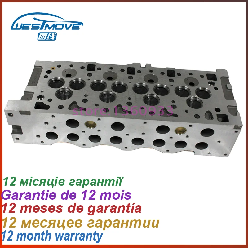 Cylinder Head For Peugeot Boxer 605 2446cc 2.5 D L4 92.00 Sohc 12v