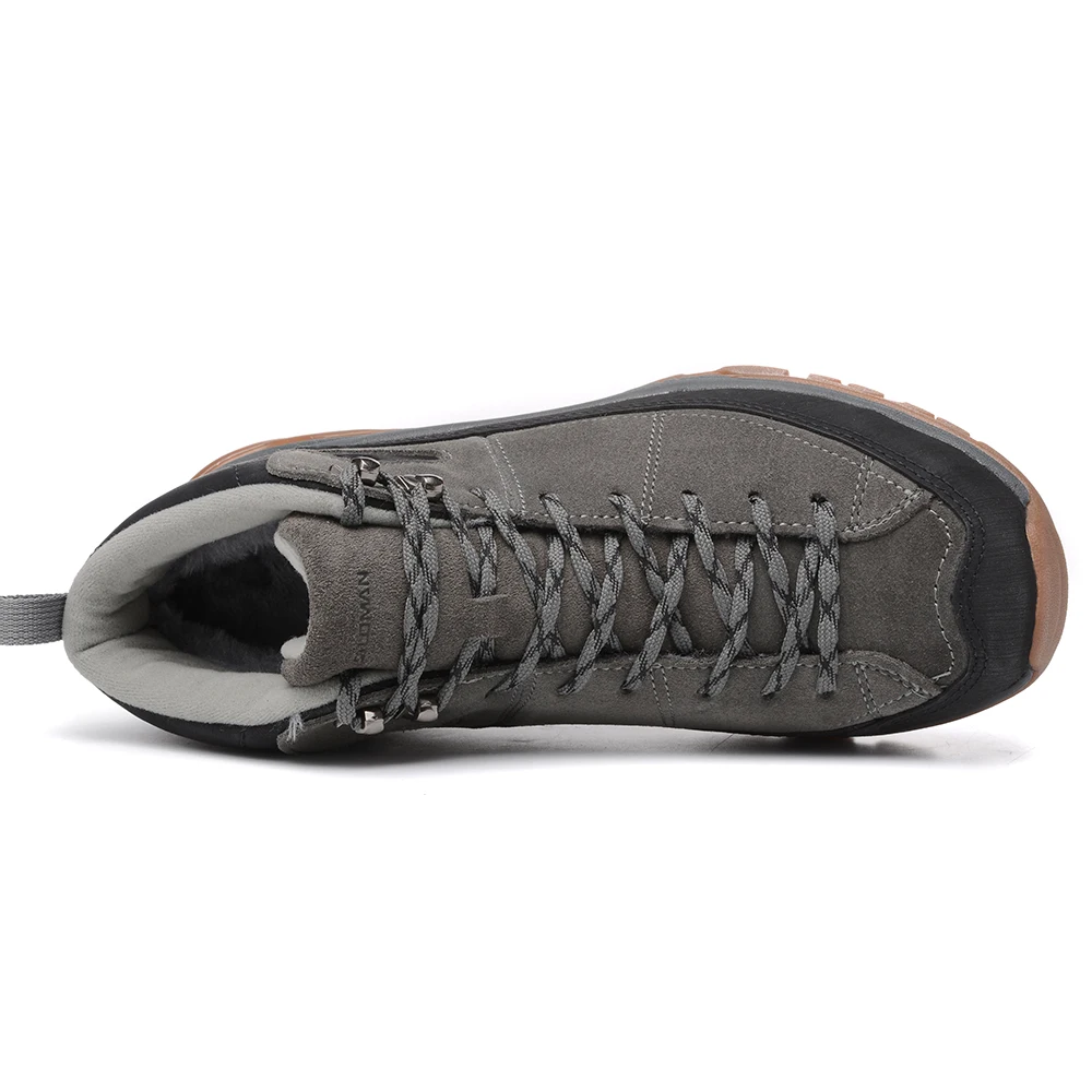 SALAMAN Women's Winter Outdoor Hiking Trkking Shoes Sneakers Boots For Women Leather Tourism Climbing Mountain Shoes Woman