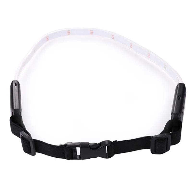 

800mAh Bike Light Cycling Safety Warning Waist Belt Glow Riding MTB Running Outdoor Night Lamp LED Bicycle Light AA