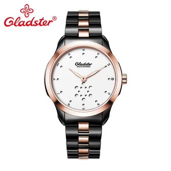 

Gladster Luxury Brand Japan Miyota1L45 Simple Business Male Wristwatch Stainless Steel Man Clock Ultra Luminous Quartz Men Watch