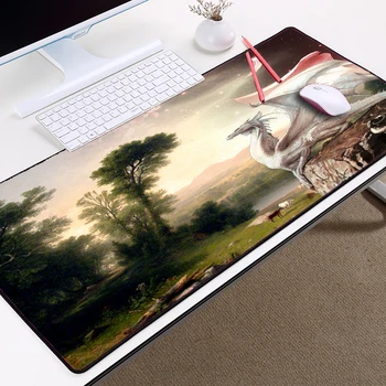

Congsipad Funny Pictures Dragon Pattern Mouse Pad Monster Mice Mat Pad Pc Computer Laptop Keyboard Table Mat Gamer Speed Version