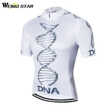 Weimostar DNA Велоспорт Джерси с коротким рукавом Мужская дышащая велосипедная одежда для велоспорта Ropa Ciclismo Road mtb футболка для езды на велосипеде