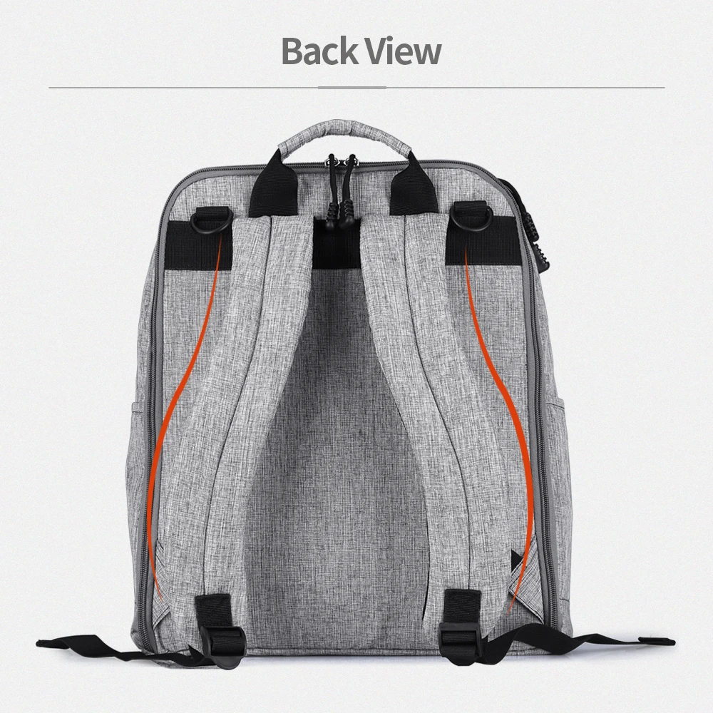 Мода мульти-функция пеленки сумка большая емкость сумка для мамочки подгузник Изменение тепла сохранение путешествия рюкзак для ухода за