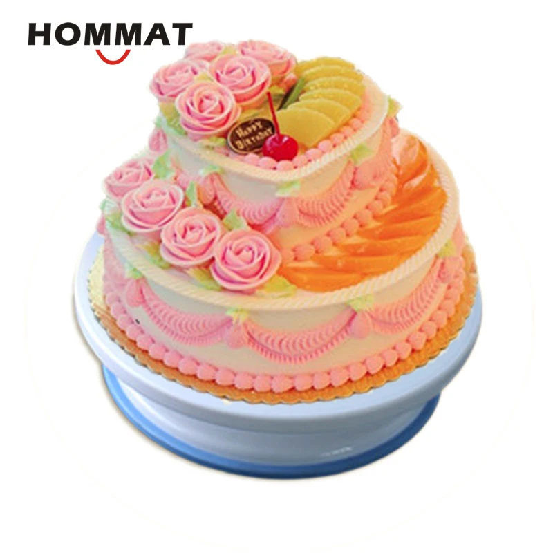 

11" Cake Turntable Revolving Rotating Cake Stand Decorating Sugar Craft Rotary Table Stand Cake Swivel Plate Cake Supplies Tools