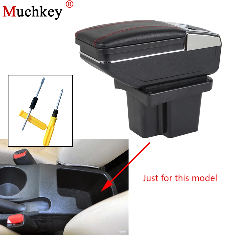 

Armrest box For Kia Cerato Forte K3 2009-2016 central Console Arm Store content box cup holder ashtray Car Styling Accessories