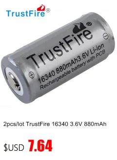 TrustFire G01 CREE XP-G R5 светодиодный 2 режима 320 люмен тактический охотничий фонарь винтовка Ружье Оружие свет черный CR123