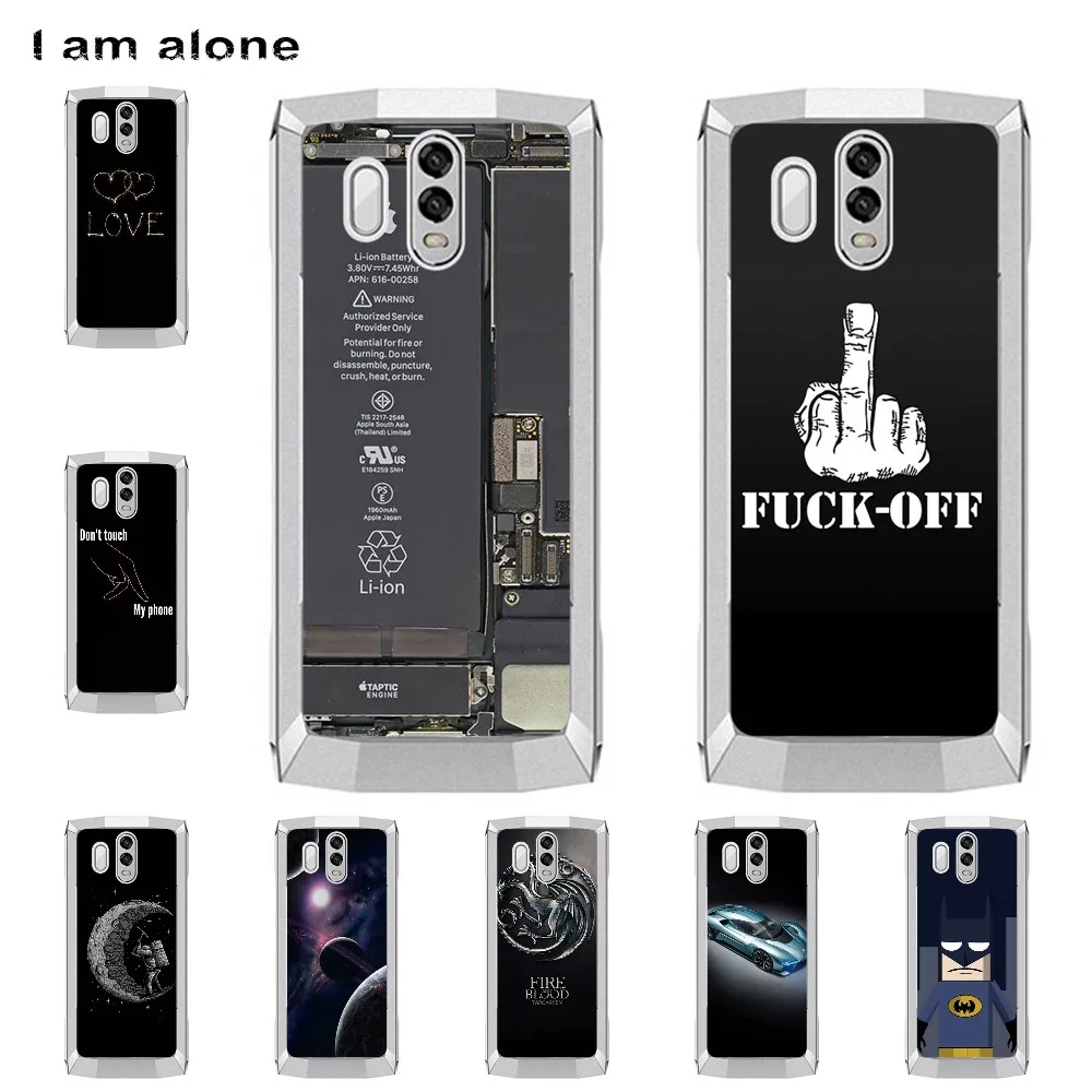 Чехол для телефона I am alone, для HOMTOM, HT70, 6,0 дюймов, Solf, TPU, сотовый телефон, Модные Симпатичные чехлы с героями мультфильмов для HOMTOM, HT70, сумка