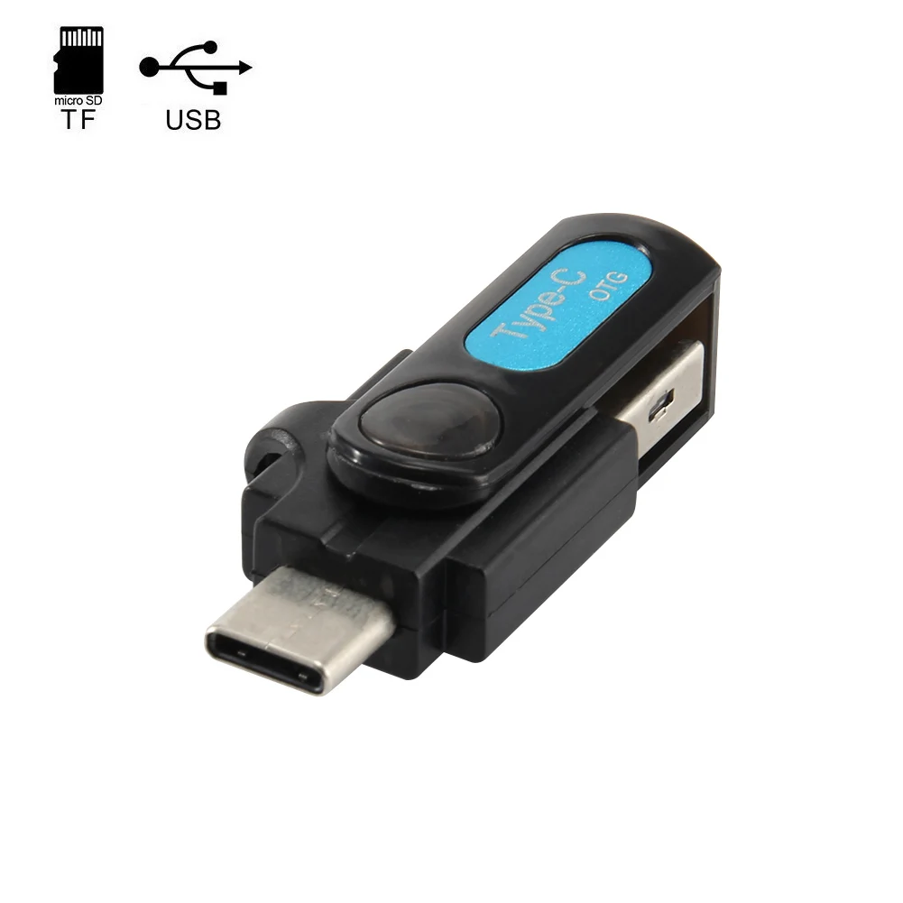 USB-C Тип C USB 2,0 Micro SD Card Reader адаптер для MacBook Android телефон ноутбук XXM8