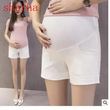 Fashion Summer New Pregnant Women Maternity Shorts Linen Pants Care Belly Denim Thin Shorts Plus Size M-XXL sexy shorts special hip lift for women short pants summer plus size women clothing plus size shorts women bottoms