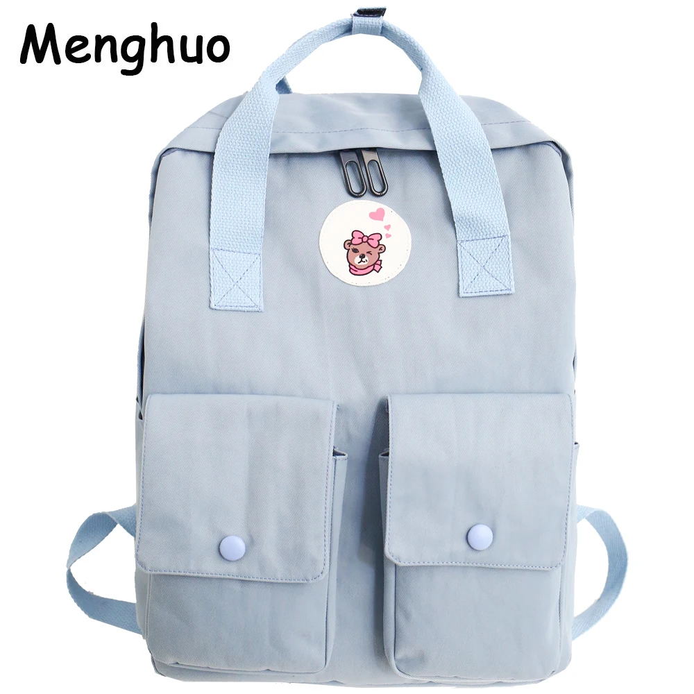 Menghuo рюкзаки женские водонепроницаемые школьные сумки для подростков девочек рюкзаки для ноутбука сумка с несколькими карманами рюкзак для путешествий Mochia