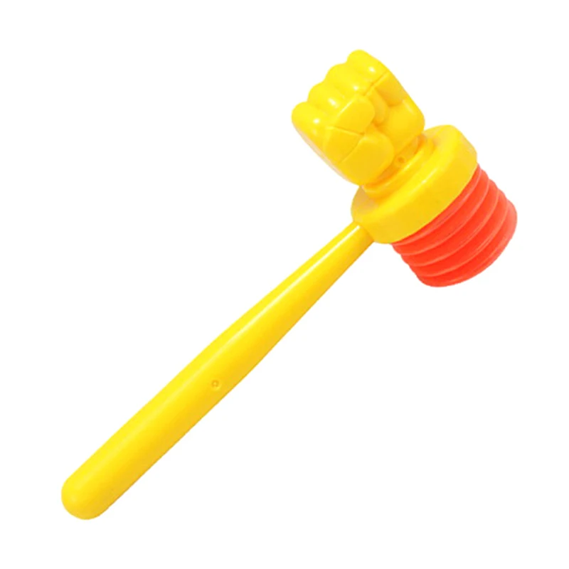 15 см детский свисток ручка для учебы пластик Прочный встроенный свисток игрушки для малышей молоток хлопушка