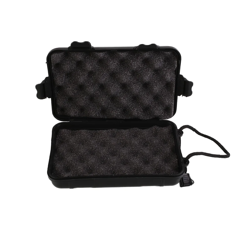 

Black Plastic Flashlight Torch Light Pointer Pen Tool Storage Case Box