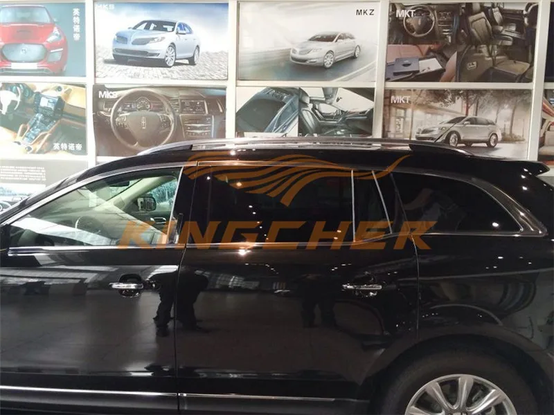 Алюминий багажа багаж багажник на крышу Nerf бар спойлеры ДЛЯ OEM Lincoln MKT MKX