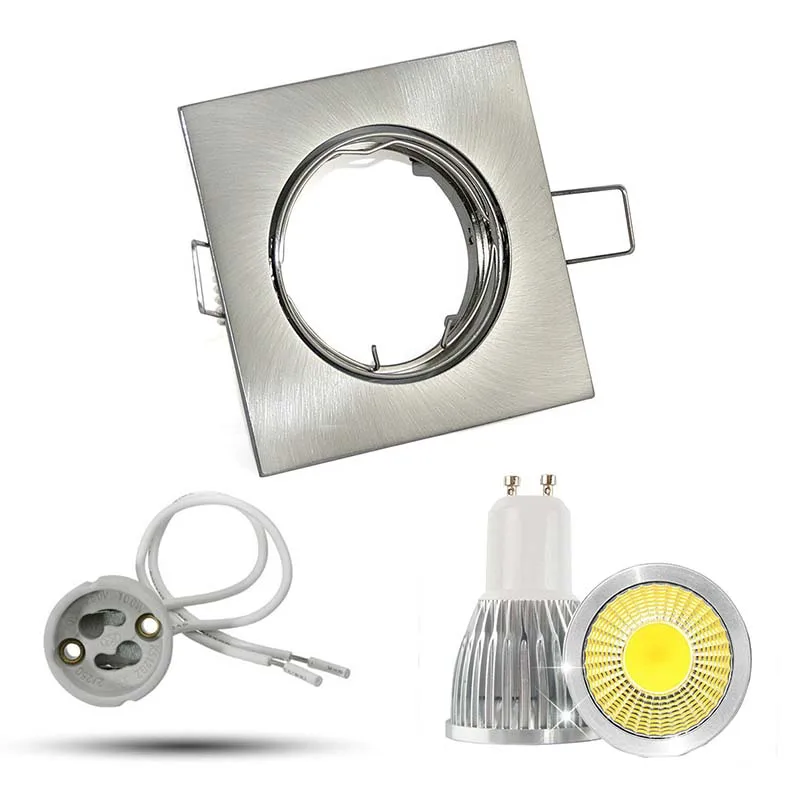square GU10 ceiling lighs COB