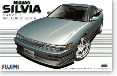 

1/24 Assembling Car Model Nissan Silvia K S 03838