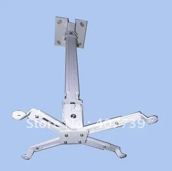 

wholesale aluminium Universal lcd led durable projector ceiling/wall mount bracket with height ajustable 43-65cm free shipping