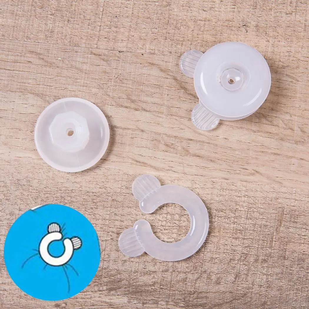 Home Bed Duvet Covers Sheet Holder Clip Clamp Fastener White Quilt