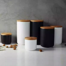 Ceramic Coffee Container Promotion For Promotional S M L Nordic Coffee Storage Tank Kitchen Container 2019 Sugar Tea E Jar With Lids Ceramic