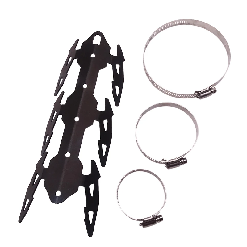 

Motorcycle Exhaust Muffler Pipe Leg Protector Heat Shield Cover For Harley Chopper Cruiser Professional Universal Accessories