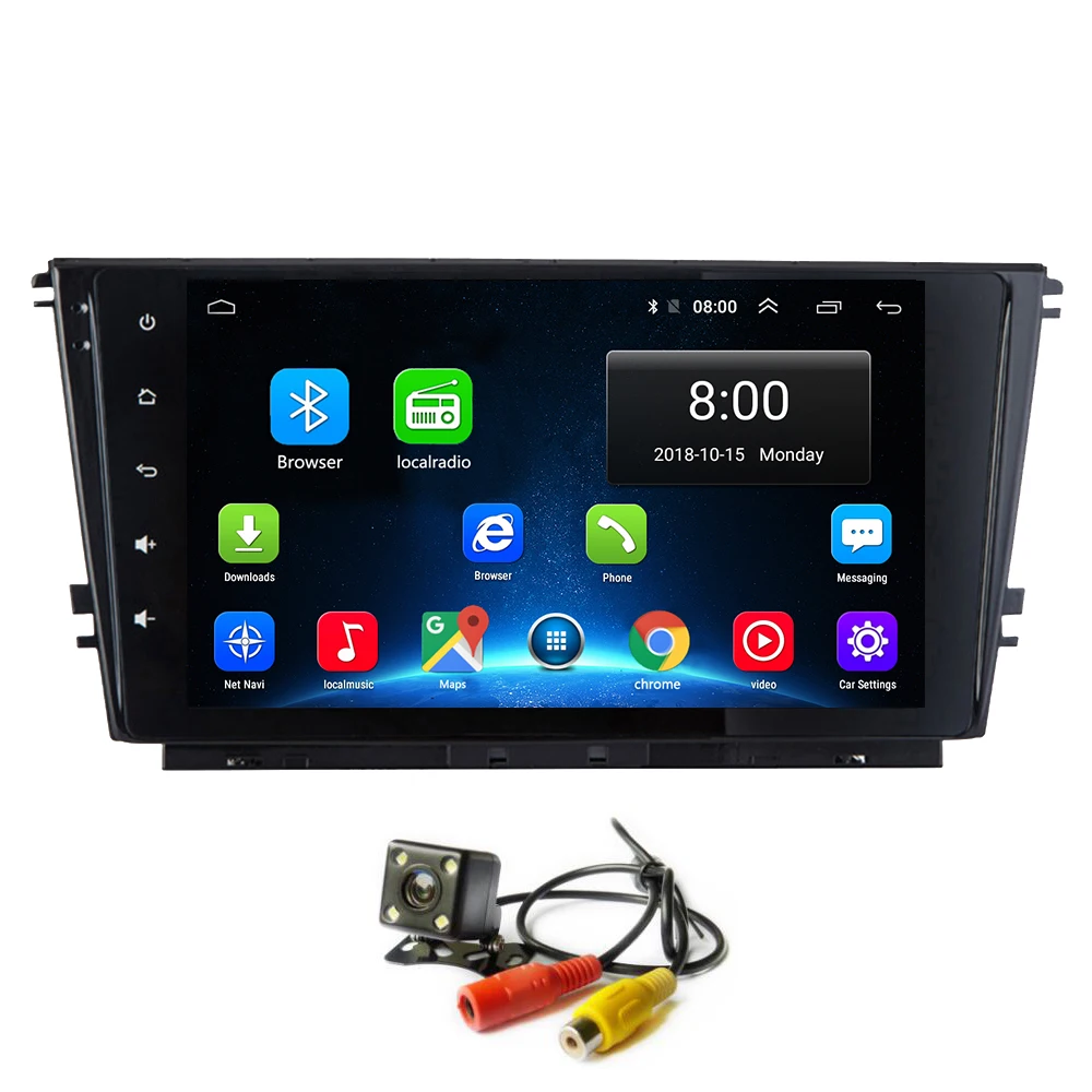 Android 8,1 Автомобильный GPS; Мультимедийный проигрыватель Navi для Volkswagen lamando- стерео автомобильный видео Радио HD экран навигация