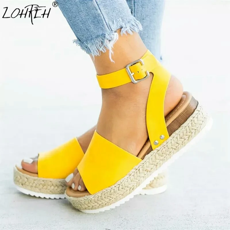 

Women Sandals Plus Size Wedges Shoes For Women High Heels Sandals Summer Shoes 2019 Flip Flop Chaussures Femme Platform Sandals
