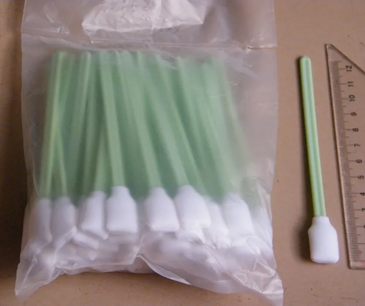 

50pcs use for Roland for Mimaki for Mutoh cleaning swab Foam tip Format Printer Printhead Cleaning Stick Spare Parts