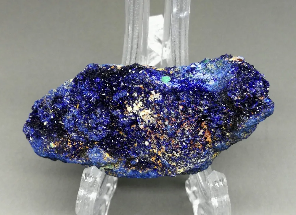 

Free shipping! 19g Natural shiny Azurite ore crystal specimens Teaching specimens home collection ornaments from China