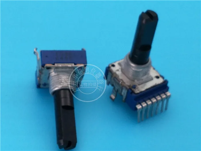 B10k 2 Pcs para Alps Volume de Potenciômetro para Pioneer Mixer Eq/7 Pés/com Ponto Médio/comprimento do Punho 23mmf
