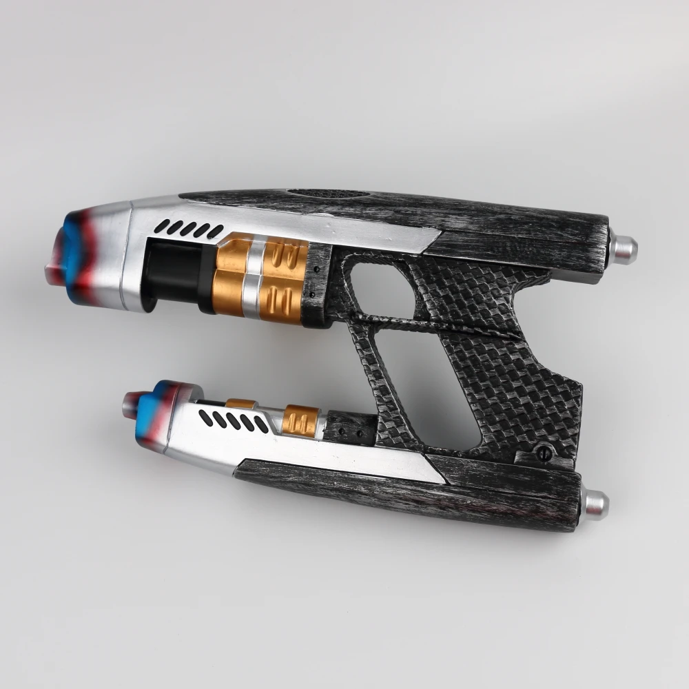 2018 Avengers Infinity War Star Lord Gun Weapon Halloween Props Adult A Pair New (1)