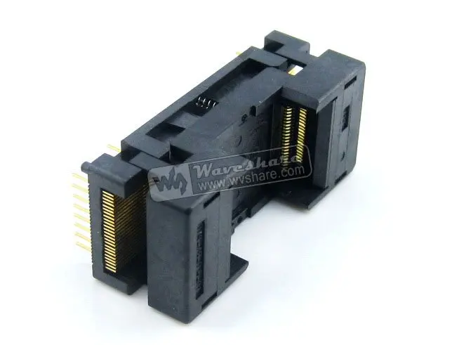 OTS-48-0.5-01 TSOP48 TSOP 48 Enplas IC Test Burn-In Socket Programming Adapter 18.4mm Width 0.5mm Pitch
