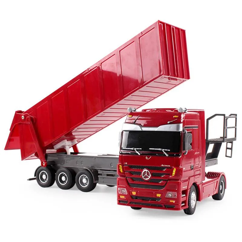 RUICHUANG QY1101C 1/32 2 4G 6CH Rc Car Dump автомобили электрическая RTR модель высокая скорость