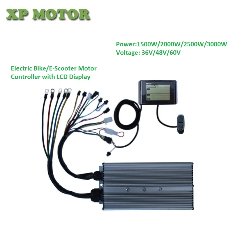 1500W 3000W Motor Controller with LCD Display E Bike Speed meter -in