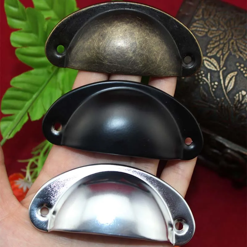 Terrancara Metal Kitchen pulls Furniture Medicine shell shape