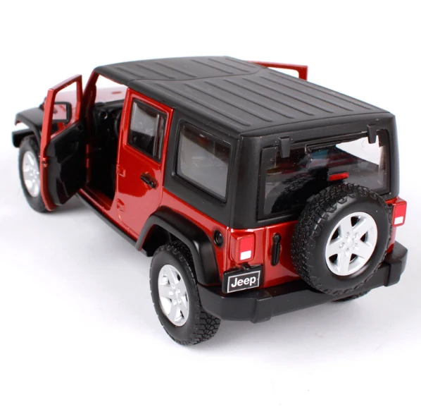 Maisto 1:24 Jeep Wrangler Jeep беговые автомобилей SUV литая модель модели автомобиля игрушки для детей Подарки в коробке