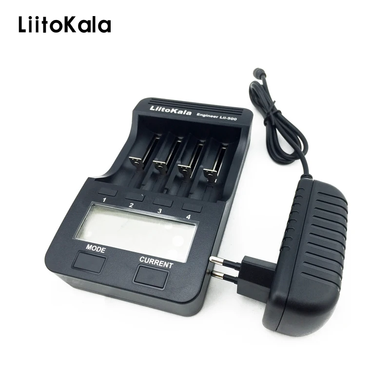 

LCD liitokala LII - 500 3.7 V battery charger 18650 26650 18500 16340 18350 14500 14500 10440 1.2 V AA / AAA NiMH batteries