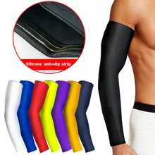 1 шт., дышащие, быстросохнущие, с защитой от ультрафиолета, для бега, рукава для рук, для баскетбола, налокотники, для фитнеса, нарукавники, для спорта, велоспорта, гетры для рук