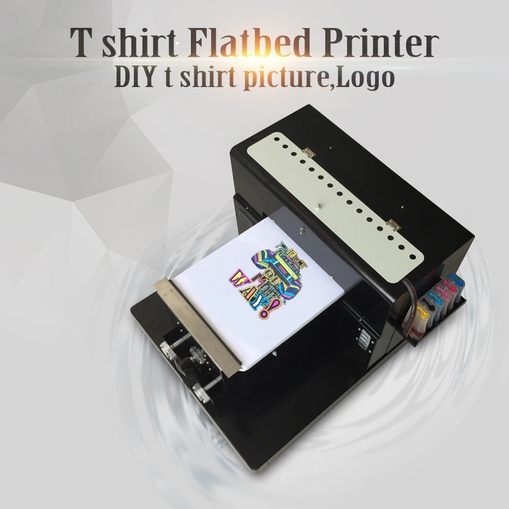 Планшетный принтер Colorsun A3 размером dtg для футболок печать ПВХ карты Epson R1390