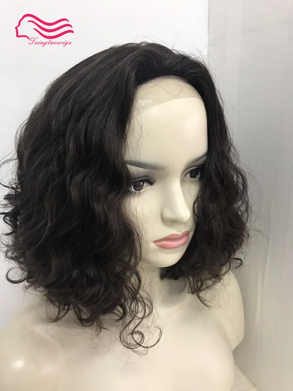 

Tsingtaowigs slight layer front lace kosher wig 100% European virgin hair jewish wig ,kosher wig Best Sheitels free shipping