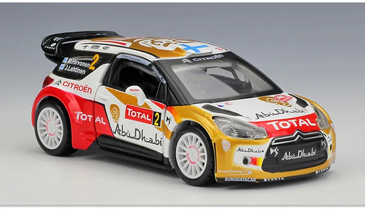 Bburago 1:32 M3 DTM AMG C-Coupe A5 Citroen C-Elysee DS3 M-Sport Ford Fiesta WRC Ford GT гоночная литая модель автомобиля