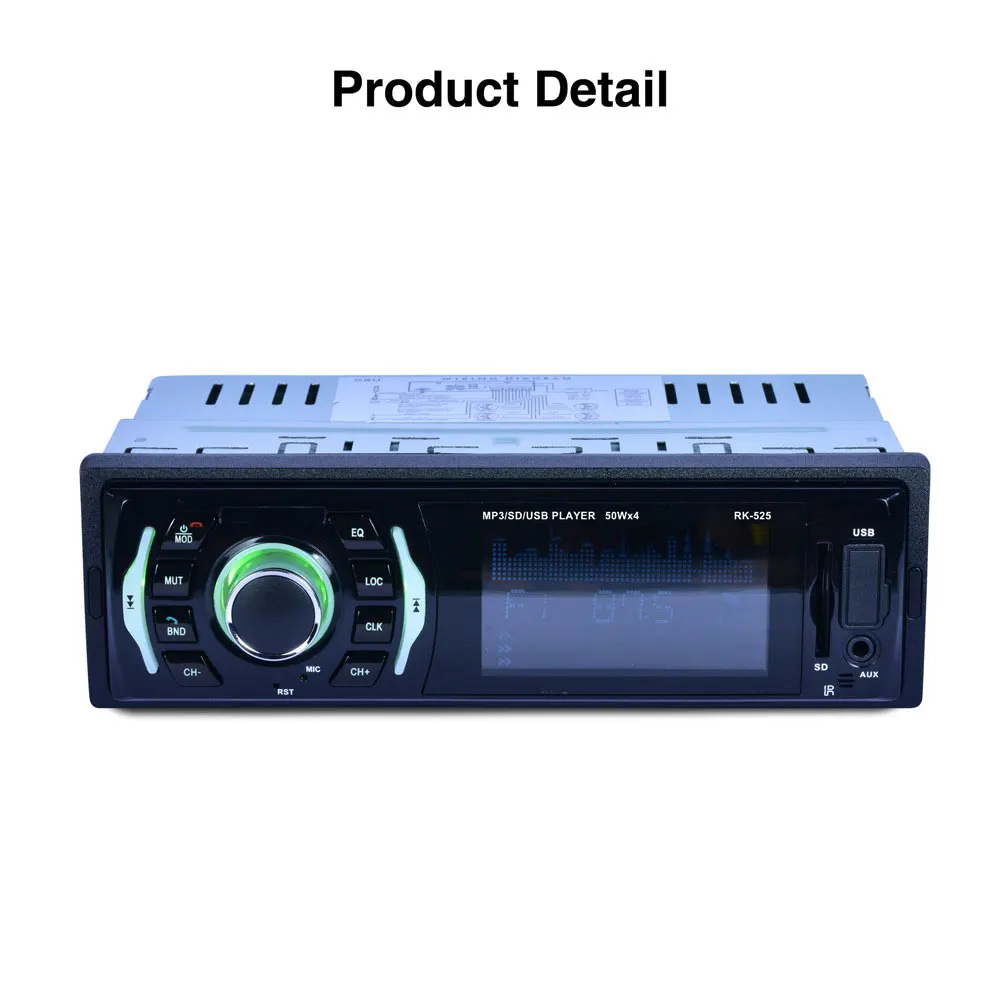 

LCD Display SD MMC USB Auto Audio Car Bluetooth MP3 Universal Premium Car In-Dash Stereo Radio Vehicle