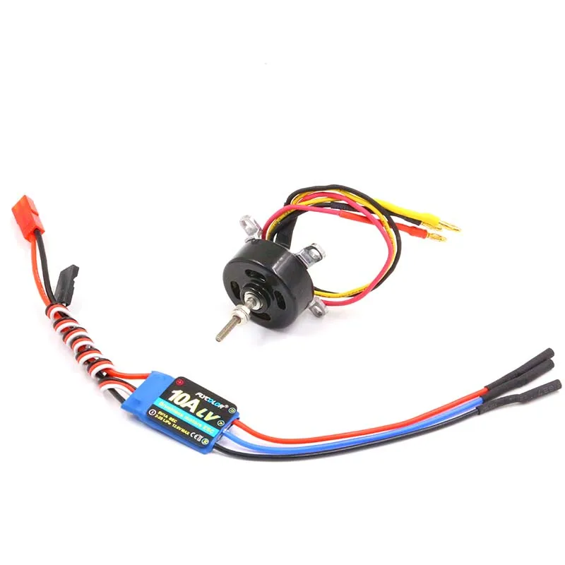 1 шт. Радиоуправляемый вертолет 2204 мотор кв бесщеточный с 2 3S Lipo 10A ESC Электрический