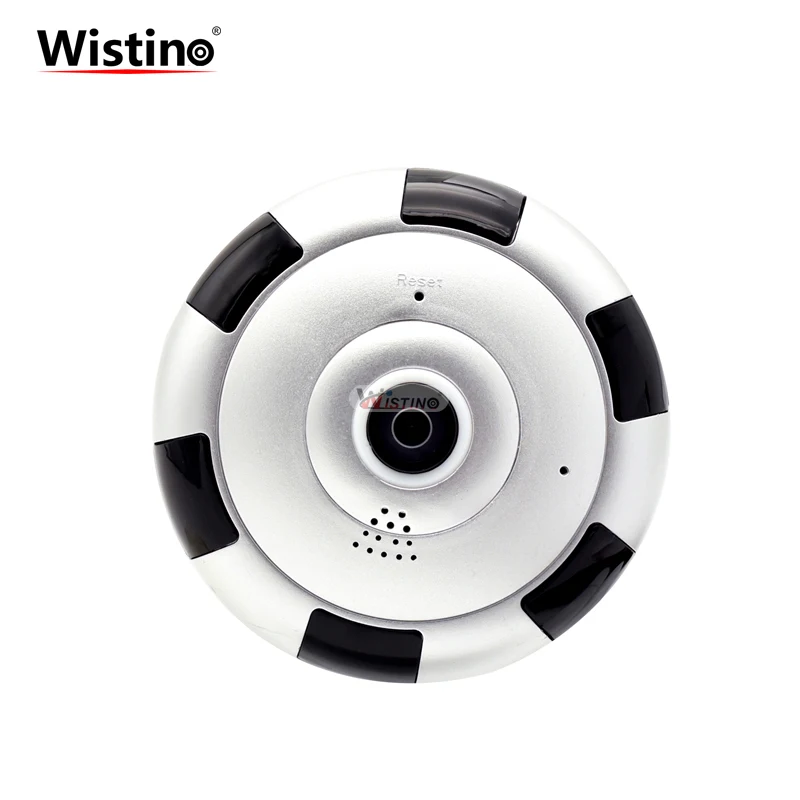 

Wistino HD 960P Wireless Panoramic Camera 360 Degree WIFI IP Camera VR Fisheye Baby Monitor CCTV Video Camera Surveillance V380