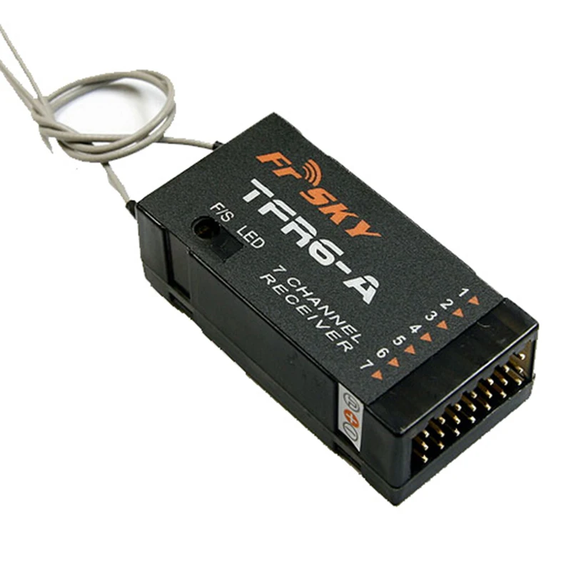 

FrSky 2.4G 7 Channel FUTABA FASST Compatible with Receiver TFR6-A t8fg 14SG