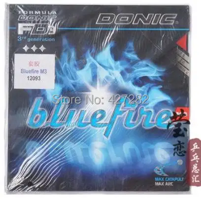 الأصلي Donic كرة bluefire و m1 m2 m3 تنس طاولة المطاط الجدول مضارب التنس المضرب الأزرق اللهب الأزرق النار