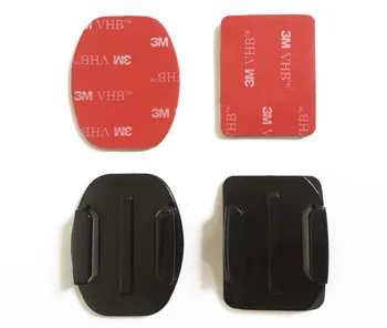 

Set Flat Curved Mount + 3M VHB Adhesive Sticker for Gopro Hero 7/6/5/4/3/3+/2/1 SJCAM Xiaomi Yi Action Camera